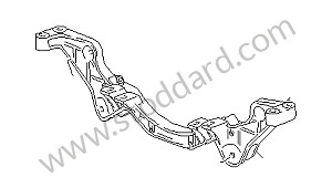 REAR AXLE CROSS SUPPORT 