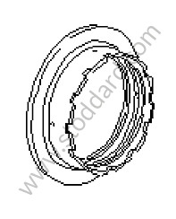 ADJUSTING NUT OPTION: PORSCHE LOCKING DIFFERENCIAL (Option code: M221)
