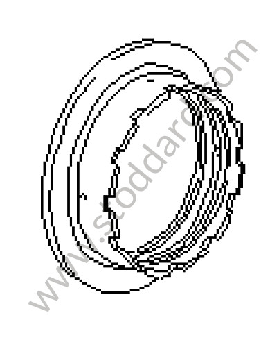 92833207700 - ADJUSTING NUT for Porsche 928 87-91 &bull; 1990 &bull; 928 Gt &bull; Coupe &bull; Manual Gearbox, 5 Speed