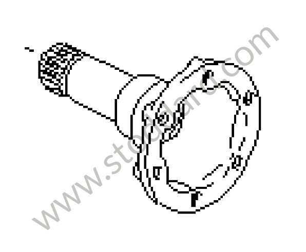 92833220620 - JOINT FLANGE for Porsche 928 87-91 &bull; 1990 &bull; 928 S4 &bull; Coupe &bull; Automatic Gearbox