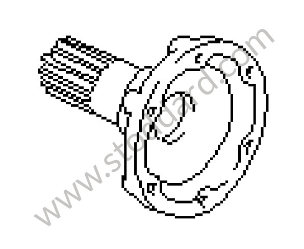 92833220620 - JOINT FLANGE for Porsche 928 87-91 &bull; 1990 &bull; 928 S4 &bull; Coupe &bull; Automatic Gearbox
