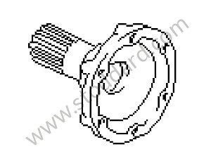 JOINT FLANGE OPTION: PORSCHE LOCKING DIFFERENCIAL (Option code: M221)