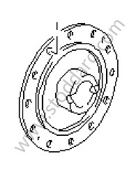 HOUSING COVER OPTION: PORSCHE LOCKING DIFFERENCIAL (Option code: M221)