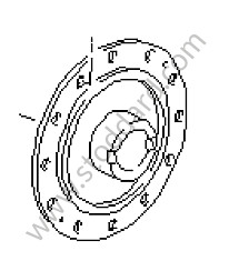 HOUSING COVER OPTION: PORSCHE LOCKING DIFFERENCIAL (Option code: M221)