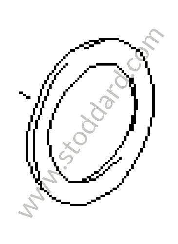 92833271100 - THRUST RING for Porsche 928 87-91 &bull; 1990 &bull; 928 S4 &bull; Coupe &bull; Automatic Gearbox