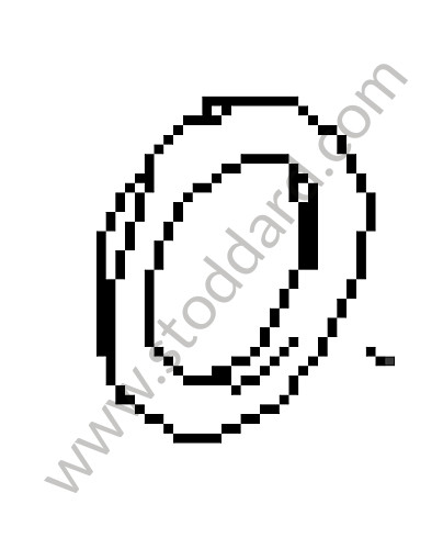 92833272051 - THRUST WASHER for Porsche 928 92-95 &bull; 1992 &bull; 928 Gts &bull; Coupe &bull; Manual Gearbox, 5 Speed