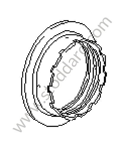 92833275004 - ADJUSTING NUT for Porsche 928 92-95 &bull; 1992 &bull; 928 Gts &bull; Coupe &bull; Manual Gearbox, 5 Speed
