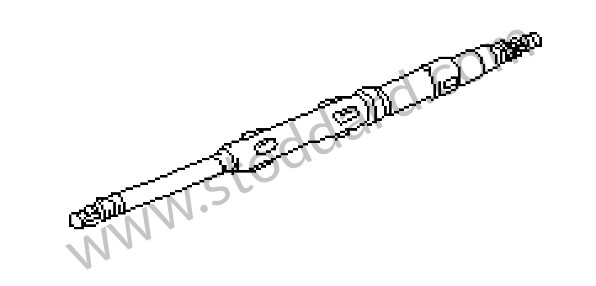 92834701902 - STEERING SHAFT for Porsche 928 87-91 &bull; 1991 &bull; 928 S4 &bull; Coupe &bull; Automatic Gearbox