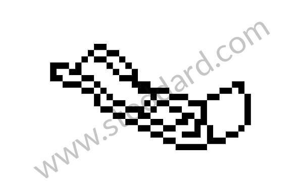 92835652400 - SUPPORTING BOW for Porsche 928 78-82 &bull; 1980 &bull; 928 4.7S &bull; Coupe &bull; Automatic Gearbox