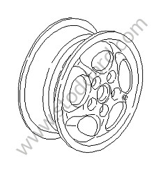 ALLOY WHEEL 7 J X 15 INCHES