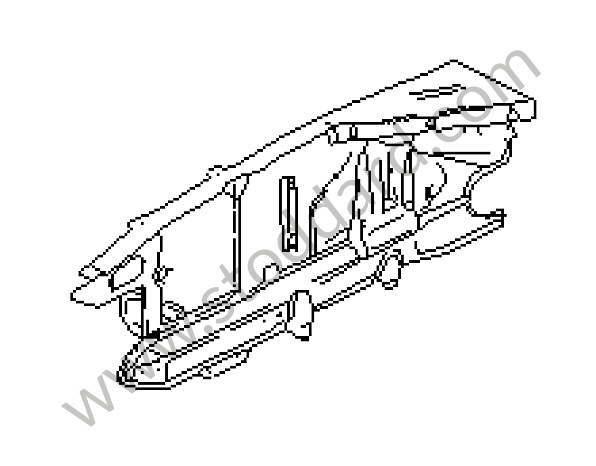 92850101407GRV - WHEEL HOUSING for Porsche 928 92-95 &bull; 1994 &bull; 928 Gts &bull; Coupe &bull; Automatic Gearbox