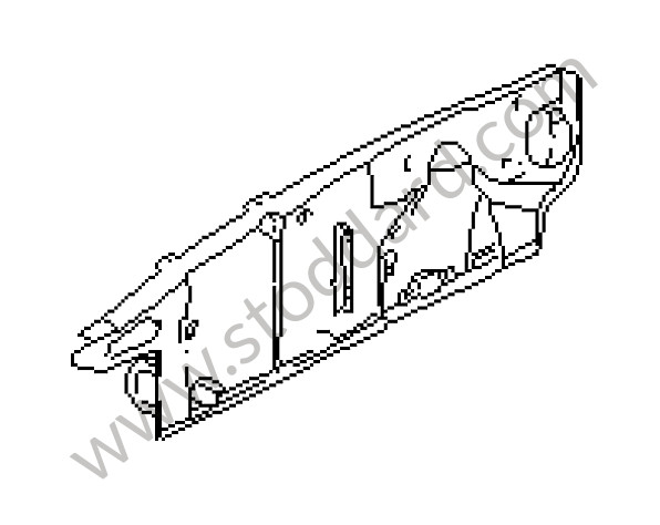 92850103608GRV - WHEEL HOUSING for Porsche 928 92-95 &bull; 1994 &bull; 928 Gts &bull; Coupe &bull; Automatic Gearbox