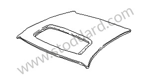 OUTER ROOF PANEL WITH SUN ROOF