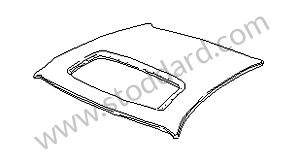 OUTER ROOF PANEL WITH SUN ROOF / OPTION: DETACHABLE ROOF, ELECTRICAL (Option code: M650)