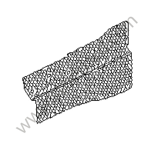 92850435302 - GRILLE for Porsche 928 87-91 &bull; 1987 &bull; 928 S4 &bull; Coupe &bull; Manual Gearbox, 5 Speed