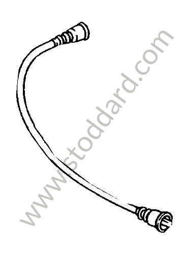 92852167402 - PLIABLE SHAFT for Porsche 911 84-86 &bull; 1985 &bull; 3.2 &bull; Coupe &bull; Manual Gearbox, 5 Speed