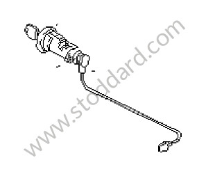 DOOR LOCK CYLINDER WITH KEY NUMBER (Obligatory: Please email or fax a copy of the vehicle registration certificate) / WITH KEY NUMBER (OBLIGATORY: PLEASE EMAIL OR FAX A COPY OF THE CAR REGISTRATION DOCUMENT) (92853763305)