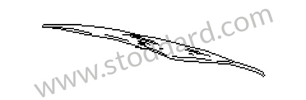 92854501803 - REAR WINDOW for Porsche 928 83-86 &bull; 1984 &bull; 928 4.7S &bull; Coupe &bull; Automatic Gearbox