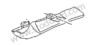 KNEE PROTECTION TRIM Left-hand drive / midnight blue / midnight blue (3HP) / IMITATION LEATHER / OPTION: ENGINE 85 KW (115 DIN HP) WITH EXHAUST GAS RECIRCULATION, CATALYTIC CONVERTER AND ACTIVATED CARBON CANISTER -VALID FROM FEBRUARY 77- (Option code: M563A) (928552131003HP)