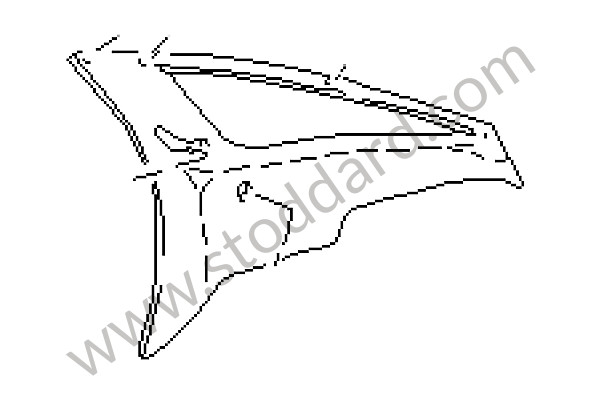 9285559220270A - SIDE TRIM PANEL for Porsche 928 92-95 &bull; 1992 &bull; 928 Gts &bull; Coupe &bull; Automatic Gearbox