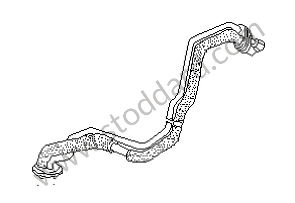 92857010500 - HARNESS for Porsche 928 83-86 &bull; 1985 &bull; 928 4.7S2 &bull; Coupe &bull; Automatic Gearbox