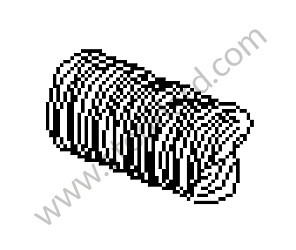 FLEXIBLE PIPE Left-hand drive / OPTION: AIR CONDITIONER (Option code: M573) (92857262500)