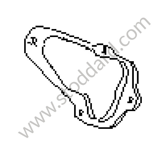 92857306503 - COVER for Porsche 928 87-91 &bull; 1987 &bull; 928 S4 &bull; Coupe &bull; Automatic Gearbox