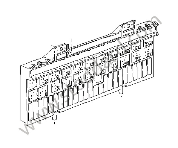 92861010504 - PLATE for Porsche 928 78-82 &bull; 1980 &bull; 928 4.7S &bull; Coupe &bull; Automatic Gearbox