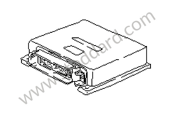 928618123PX - CONTROL UNIT for Porsche 928 87-91 &bull; 1991 &bull; 928 S4 &bull; Coupe &bull; Automatic Gearbox