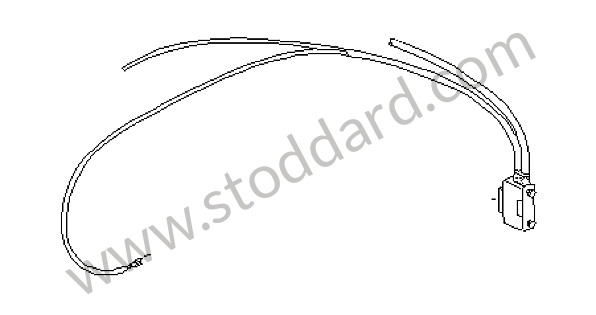 92864603700 - WIRING HARNESS for Porsche 928 87-91 &bull; 1987 &bull; 928 S4 &bull; Coupe &bull; Manual Gearbox, 5 Speed