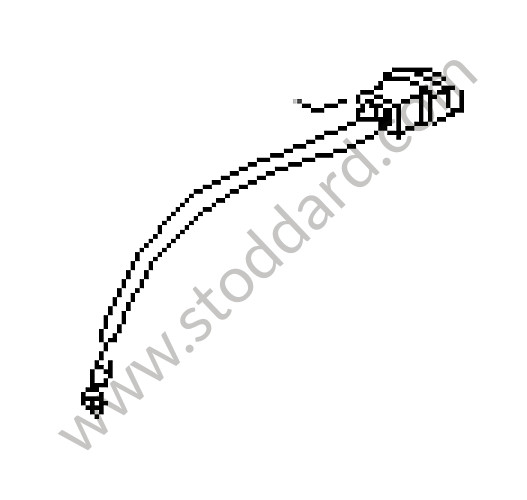 92864630100 - WIRING HARNESS for Porsche 928 87-91 &bull; 1987 &bull; 928 S4 &bull; Coupe &bull; Automatic Gearbox