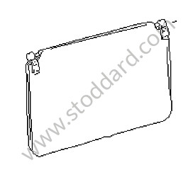 SUN VISOR classic grey / classic grey (6XL) / LEATHER (928731035526XL)