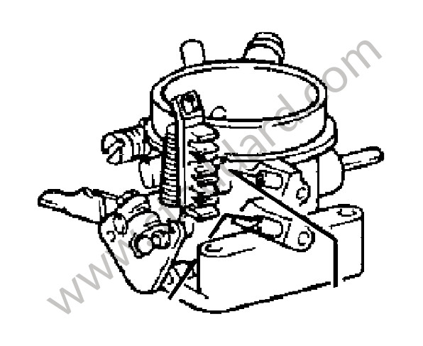 93011024813 - THROTTLE HOUSING for Porsche 911 78-83 &bull; 1980 &bull; 3.0Sc &bull; Coupe &bull; Manual Gearbox, 5 Speed