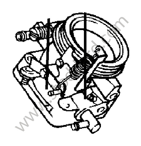 93011025005 - THROTTLE HOUSING for Porsche 911 Turbo + 965 &bull; 1978 &bull; 3.3 Turbo &bull; Coupe &bull; Manual Gearbox, 4 Speed
