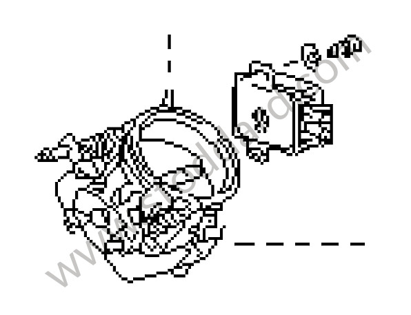 93011025010 - THROTTLE HOUSING for Porsche 911 Turbo + 965 &bull; 1991 &bull; 3.3 Turbo &bull; Coupe &bull; Manual Gearbox, 5 Speed