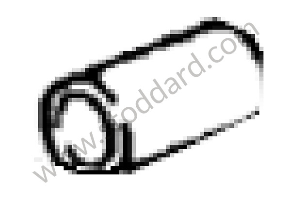 93011314200 - SPACER SLEEVE for Porsche 911 Turbo + 965 &bull; 1975 &bull; 3.0 Turbo &bull; Coupe &bull; Manual Gearbox, 4 Speed