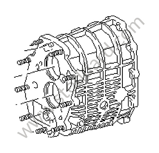 93030191100 - GEAR HOUSING for Porsche 911 Turbo + 965 &bull; 1978 &bull; 3.3 Turbo &bull; Coupe &bull; Manual Gearbox, 4 Speed