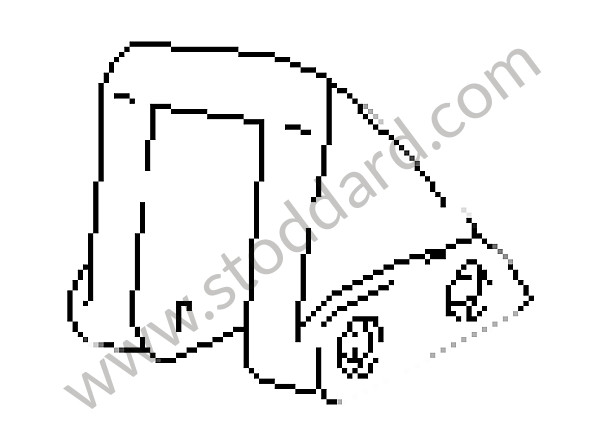 93035256303 - BRIDGE for Porsche 911 84-86 &bull; 1984 &bull; 3.2 &bull; Coupe &bull; Manual Gearbox, 5 Speed
