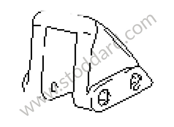 93035256303 - BRIDGE for Porsche 911 Turbo + 965 &bull; 1978 &bull; 3.3 Turbo &bull; Coupe &bull; Manual Gearbox, 4 Speed