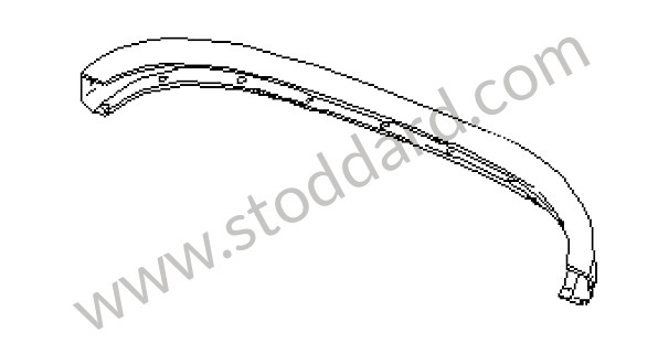 93050511201 - BUMPER for Porsche 911 78-83 &bull; 1983 &bull; 3.0Sc &bull; Coupe &bull; Manual Gearbox, 5 Speed