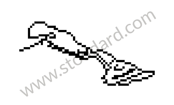 94150267310 - REINFORCEMENT PLATE for Porsche 944 89-91 &bull; 1990 &bull; 944 S2 &bull; Cabrio &bull; Manual Gearbox, 5 Speed
