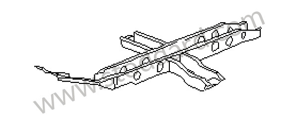 94150290910 - REINFORCEMENT for Porsche 968 &bull; 1992 &bull; 968 &bull; Cabrio &bull; Automatic Gearbox