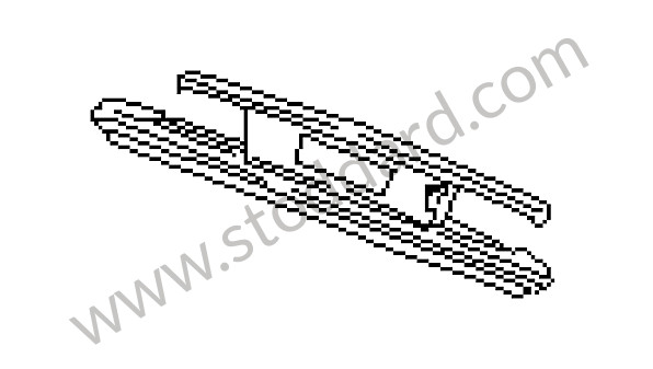 94150291310 - END PLATE for Porsche 944 89-91 &bull; 1991 &bull; 944 Turbo &bull; Cabrio &bull; Manual Gearbox, 5 Speed