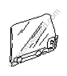 DOOR GLASS LEFT (94154290310)