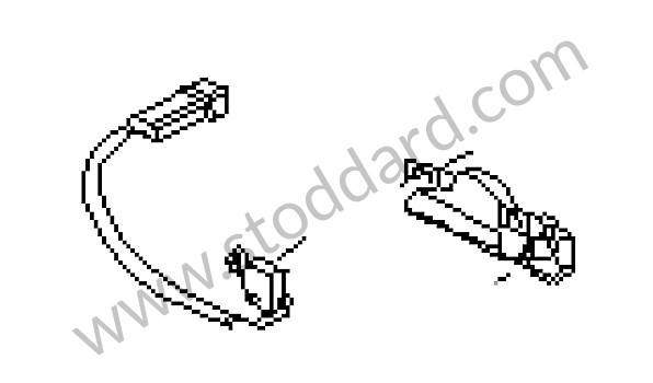 94156196410 - GUIDE for Porsche 968 &bull; 1992 &bull; 968 &bull; Cabrio &bull; Automatic Gearbox