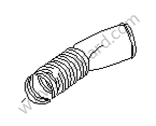 AIR DUCT Left-hand drive / OPTION: AIRBAG PASSENGER'S SIDE (Option code: M562) (94157242510)