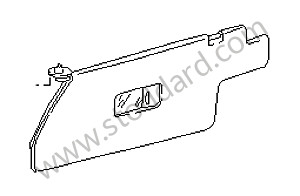 SUN VISOR 3 Versions available for this part