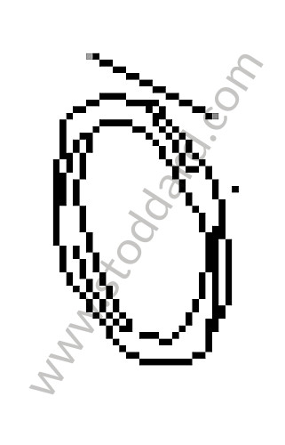 94330229930 - ADJUSTING SHIM for Porsche 964 &bull; 1992 &bull; 964 Carrera 2 &bull; Targa &bull; Automatic Gearbox
