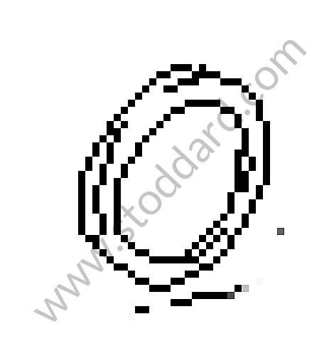 94333221817 - ADJUSTING SHIM for Porsche 964 &bull; 1990 &bull; 964 Carrera 2 &bull; Coupe &bull; Automatic Gearbox