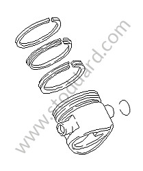 PISTON TOLERANCE GROUP 1 TOLERANCE GROUP 1 / 104 MM (94410309910)